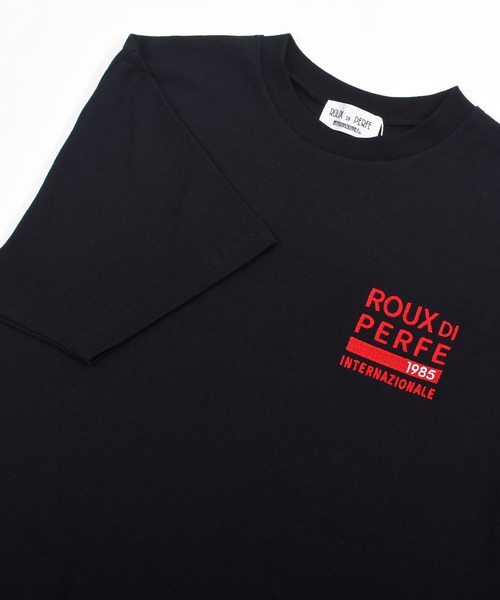 Felt-Maglietta（フェルトマリエッタ）の「[ROUXDI PERFE ルゥディパフィー]RDPフロントロゴ刺繍Tシャツ（Tシャツ/カットソー・メンズ・ブラック/ホワイト・SMALL/MEDIUM/LARGE）」の18枚目の写真