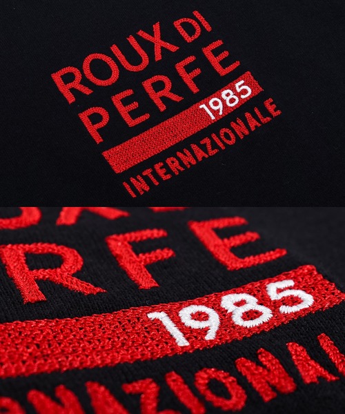 Felt-Maglietta（フェルトマリエッタ）の「[ROUXDI PERFE ルゥディパフィー]RDPフロントロゴ刺繍Tシャツ（Tシャツ/カットソー・メンズ・ブラック/ホワイト・SMALL/MEDIUM/LARGE）」の19枚目の写真