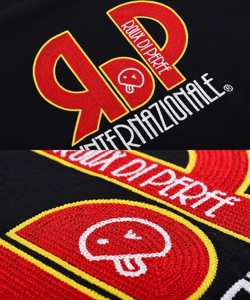 Felt-Maglietta（フェルトマリエッタ）の「[ROUXDI PERFE ルゥディパフィー]RDPフロントロゴ刺繍Tシャツ（Tシャツ/カットソー・メンズ・ブラック/ホワイト・SMALL/MEDIUM/LARGE）」の20枚目の写真
