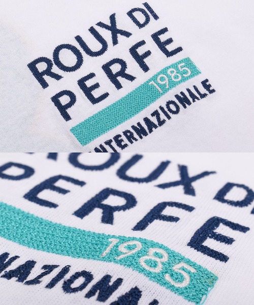 Felt-Maglietta（フェルトマリエッタ）の「[ROUXDI PERFE ルゥディパフィー]RDPフロントロゴ刺繍Tシャツ（Tシャツ/カットソー・メンズ・ブラック/ホワイト・SMALL/MEDIUM/LARGE）」の21枚目の写真