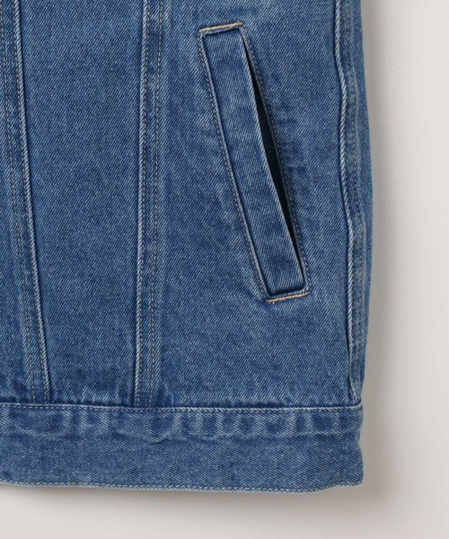 BAYFLOW（ベイフロー）の「デニムジレ（ベスト・レディース・インディゴブルー/ライトブルー・FREE）」の19枚目の写真