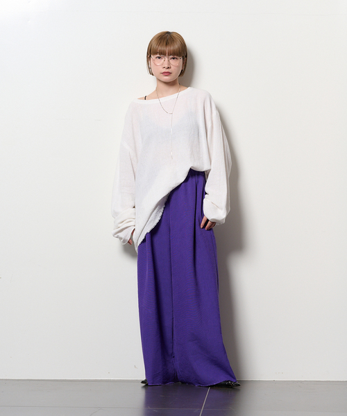 CITYSHOP ASA/C BIO WASH PULLOVER 4 ブラウス CITYSHOP｜《追加》ASA/C BIO WASH PULLOVER 4:ブラウス