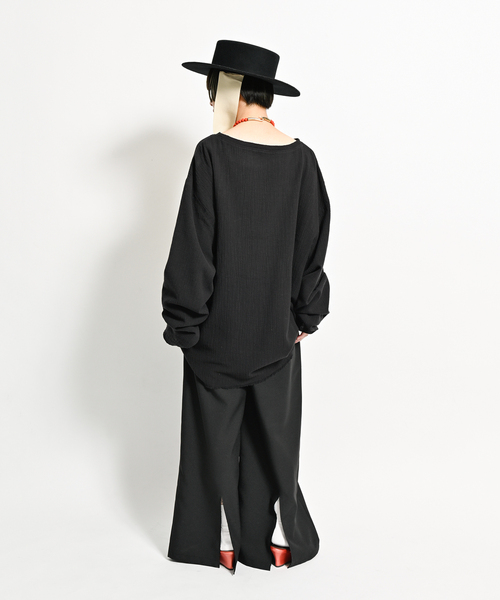 CITYSHOP(シティーショップ)の「《追加》ASA/C BIO WASH PULLOVER 4:ブラウス(シャツ/ブラウス・レディース・イエロー/ホワイト/ブラック・FREE)」の18枚目の写真