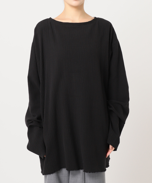 追加》ASA/C BIO WASH PULLOVER 4：ブラウス（シャツ/ブラウス