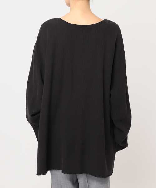 追加》ASA/C BIO WASH PULLOVER 4：ブラウス（シャツ/ブラウス