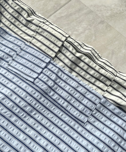 ABYS（アビス）の「ストライプカーゴパンツ（カーゴパンツ・レディース・オフホワイト/ブルー・FREE）」の22枚目の写真