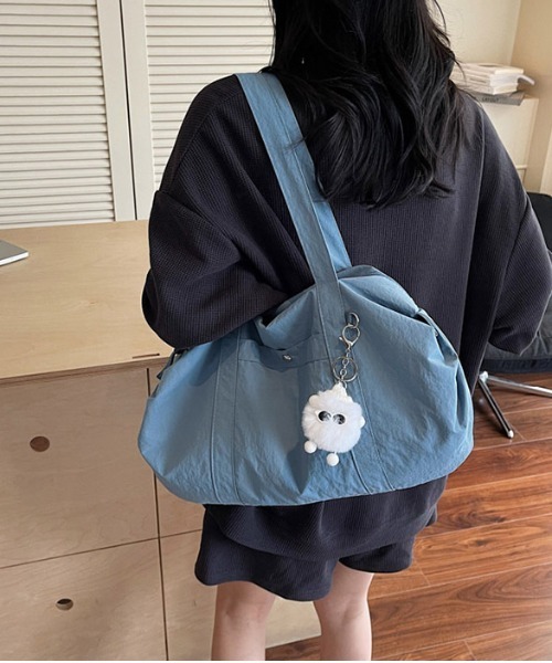 gossip!ロサンゼルス(ゴシップロサンゼルス)の「防水 かわいい 水泳 水着 バッグ 軽量 ボストンバッグ 【チャーム付】 Y2K(ショルダーバッグ・レディース・ピンク/ベージュ/ブラック/ブルー・FREE)」の19枚目の写真