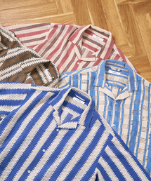 B.C STOCK | 《追加》インドレース アソートオープンカラーシャツ(シャツ/ブラウス)