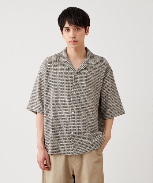 B.C STOCK（ベーセーストック）の「《追加》インドレース アソートオープンカラーシャツ（シャツ/ブラウス・メンズ・ブラウン/ブラック系その他/ブルー系その他/ブラック/ネイビー/レッド・MEDIUM/LARGE）」の8枚目の写真