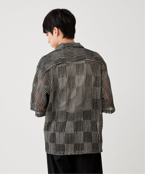 B.C STOCK（ベーセーストック）の「《追加》インドレース アソートオープンカラーシャツ（シャツ/ブラウス・メンズ・ブラウン/ブラック系その他/ブルー系その他/ブラック/ネイビー/レッド・MEDIUM/LARGE）」の14枚目の写真