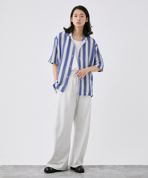 B.C STOCK（ベーセーストック）の「《追加》インドレース アソートオープンカラーシャツ（シャツ/ブラウス・メンズ・ブラウン/ブラック系その他/ブルー系その他/ブラック/ネイビー/レッド・MEDIUM/LARGE）」の19枚目の写真