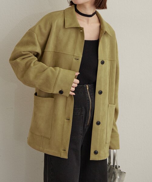 スエードジャケット（その他アウター）｜Omekashi（オメカシ）の