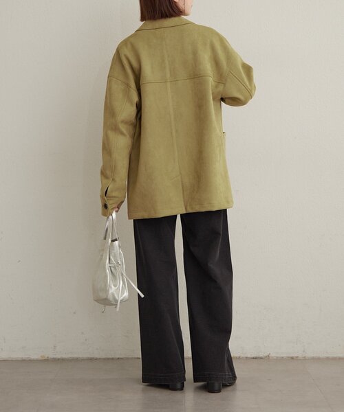 omekashi スエードジャケット Omekashi（オメカシ） コート アウター スエードジャケット レディース