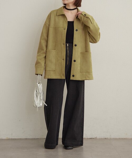 セール】スエードジャケット（その他アウター）｜Omekashi（オメカシ