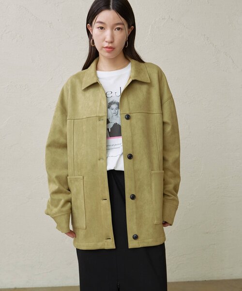 セール】スエードジャケット（その他アウター）｜Omekashi（オメカシ