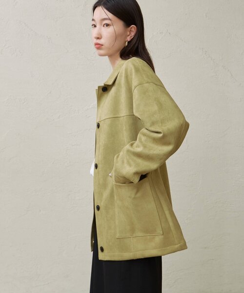 スエードジャケット（その他アウター）｜Omekashi（オメカシ）の