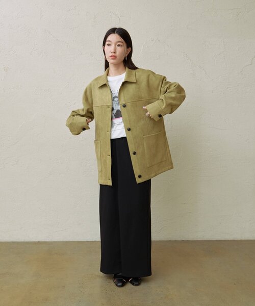 スエードジャケット（その他アウター）｜Omekashi（オメカシ）の