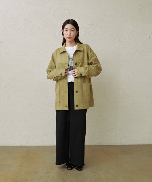 セール】スエードジャケット（その他アウター）｜Omekashi（オメカシ