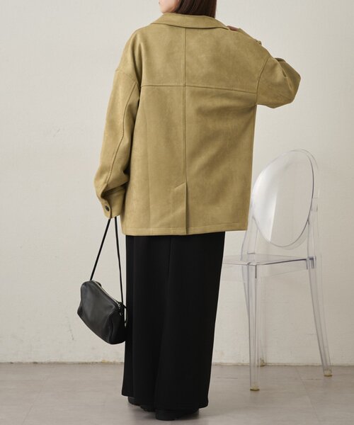 スエードジャケット（その他アウター）｜Omekashi（オメカシ）の