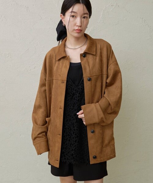 Omekashi（オメカシ）の「スエードジャケット（その他アウター）」 - WEAR