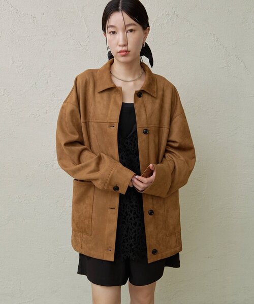 Omekashi（オメカシ）の「スエードジャケット（その他アウター）」 - WEAR