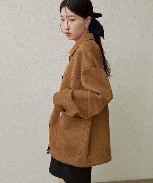 Omekashi（オメカシ）の「スエードジャケット（その他アウター）」 - WEAR