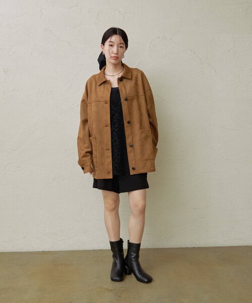 セール】スエードジャケット（その他アウター）｜Omekashi（オメカシ