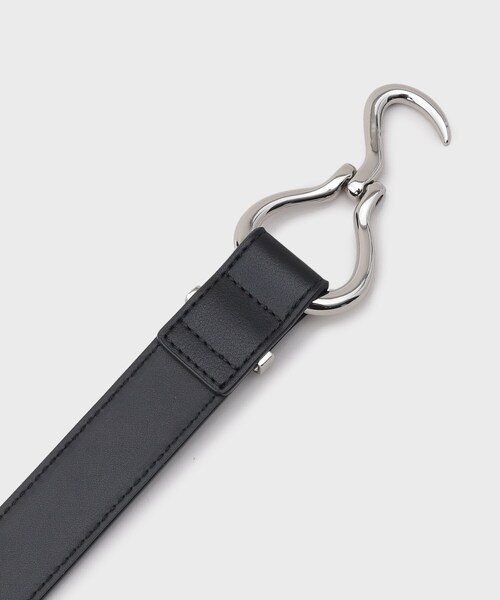 THE SHOP TK （ザ ショップ ティーケー ）の「フックバックルベルト（ベルト・メンズ・ブラック・00）」の3枚目の写真