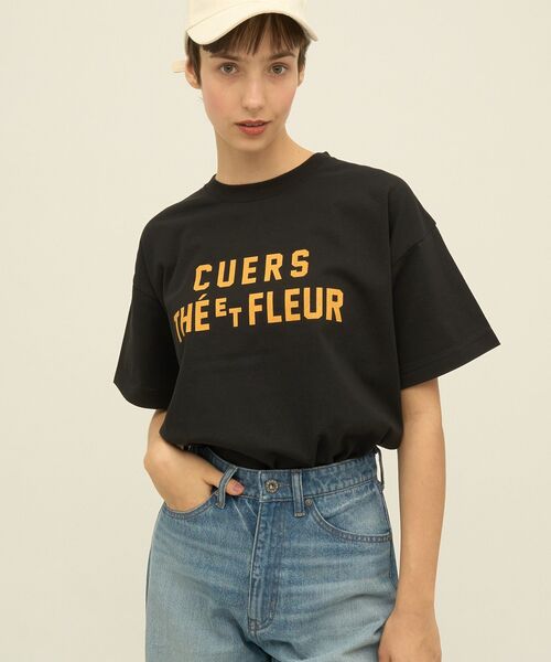 AMERICAN HOLIC(アメリカンホリック)の「デザインカレッジロゴプリントTシャツ(Tシャツ/カットソー・レディース・ブラック/オフホワイト/ネイビー・M/L)」の21枚目の写真