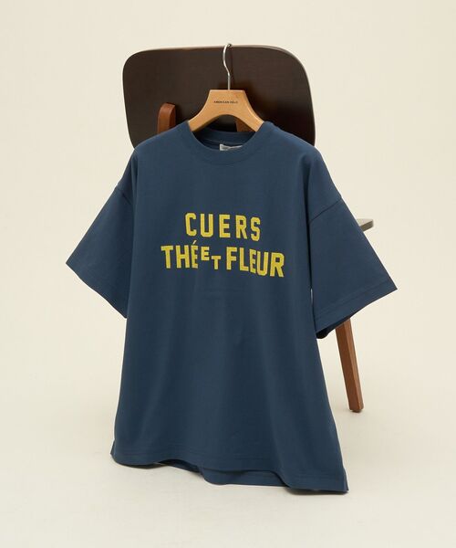 AMERICAN HOLIC(アメリカンホリック)の「デザインカレッジロゴプリントTシャツ(Tシャツ/カットソー・レディース・ブラック/オフホワイト/ネイビー・M/L)」の22枚目の写真