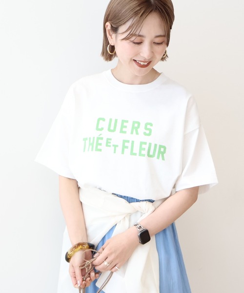 AMERICAN HOLIC(アメリカンホリック)の「デザインカレッジロゴプリントTシャツ(Tシャツ/カットソー・レディース・ブラック/オフホワイト/ネイビー・M/L)」の15枚目の写真