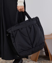 Libra Cue | 【A4サイズ収納可能】2way中綿ショルダーバッグ(ショルダーバッグ)