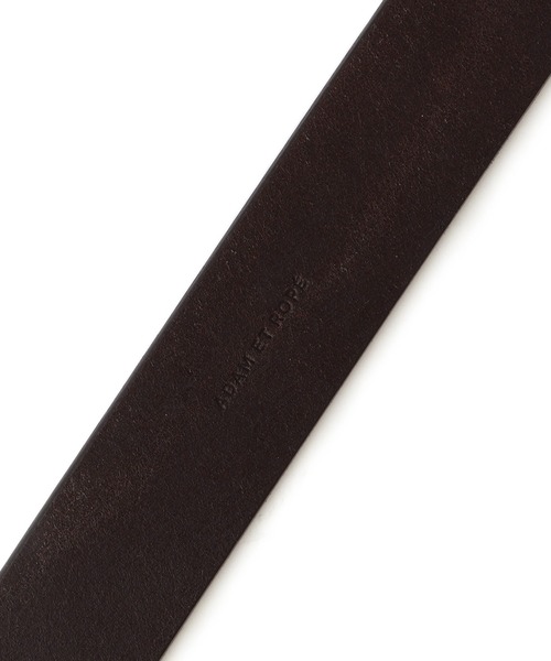 ADAM ET ROPE'（アダムエロペ）の「サイズフリースムースベルト（ベルト・レディース・ダークブラウン/ブラック・FREE）」の9枚目の写真