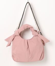 maison vert（メゾンヴェール）の「【撥水】リボンフワフワ２WAYトート（トートバッグ）」