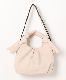 maison vert（メゾンヴェール）の「【撥水】リボンフワフワ２WAYトート（トートバッグ）」