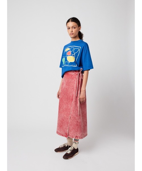 BOBO CHOSES(ボボショーズ)の「After Seven boxy T-shirt(Tシャツ/カットソー・レディース・ブルー・S/M/XL/L/XS)」の5枚目の写真