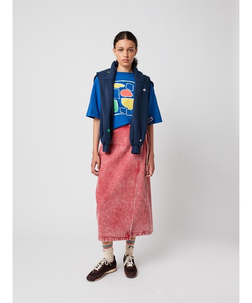 BOBO CHOSES(ボボショーズ)の「After Seven boxy T-shirt(Tシャツ/カットソー・レディース・ブルー・S/M/XL/L/XS)」の7枚目の写真