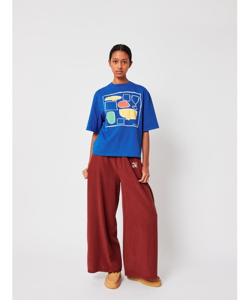 BOBO CHOSES(ボボショーズ)の「After Seven boxy T-shirt(Tシャツ/カットソー・レディース・ブルー・S/M/XL/L/XS)」の11枚目の写真