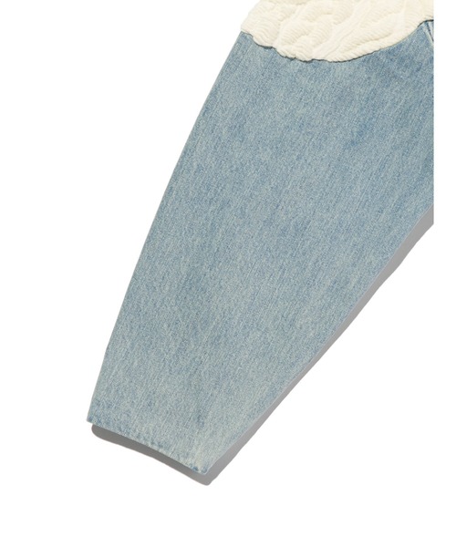 Levi's(リーバイス)の「Levi's/リーバイス BLUETAB(TM) ARAN トラッカージャケット MADE OF JAPAN(デニムジャケット・レディース・インディゴブルー・XS/S/M)」の5枚目の写真