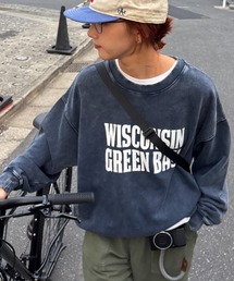 CIAOPANIC TYPY | 【UNISEX/カラバリ豊富】アシッドウォッシュ加工/裏毛ロゴスウェット(スウェット)