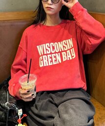 CIAOPANIC TYPY | 【UNISEX】NEWアシッドウォッシュ加工ロゴスウェット(スウェット)