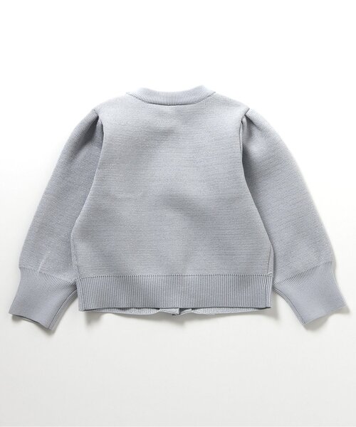 apres les cours（アプレレクール）の「【洗える】ビジューボタンカーディガン_ジュニア対応（カーディガン/ボレロ・キッズ・レッド/シルバー・140/130/120/110/100/90/80）」の13枚目の写真