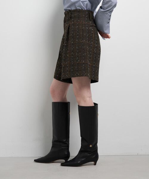 LANVIN en Bleu(ランバンオンブルー)の「ツイード/ウールメルトン ショートパンツ(その他パンツ・レディース・ベージュ/カーキ・36/38)」の7枚目の写真