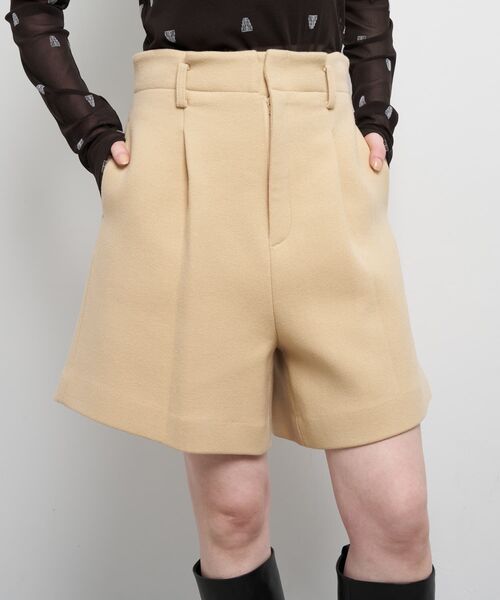LANVIN en Bleu(ランバンオンブルー)の「ツイード/ウールメルトン ショートパンツ(その他パンツ・レディース・ベージュ/カーキ・36/38)」の18枚目の写真
