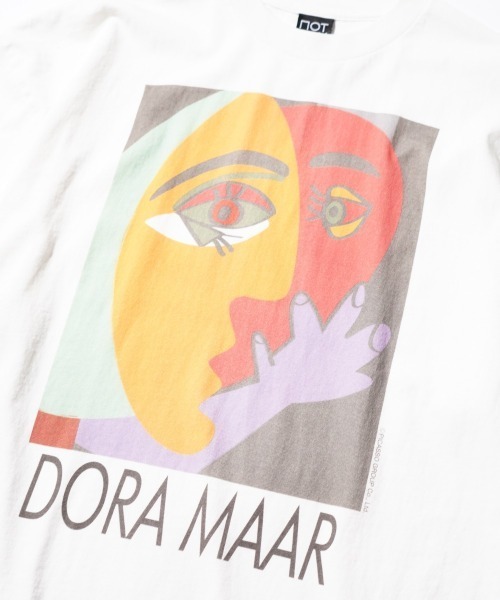 C.E.L.STORE(セルストア)の「NOT OEM / ノットオーイーエム DORA MAAR TEE ピカソ ドラ・マール Tシャツ(Tシャツ/カットソー・メンズ・ブラック/ホワイト・SMALL/MEDIUM/LARGE/X-LARGE)」の13枚目の写真