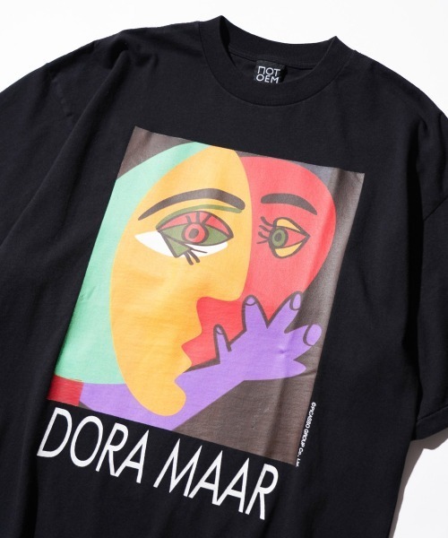 C.E.L.STORE(セルストア)の「NOT OEM / ノットオーイーエム DORA MAAR TEE ピカソ ドラ・マール Tシャツ(Tシャツ/カットソー・メンズ・ブラック/ホワイト・SMALL/MEDIUM/LARGE/X-LARGE)」の21枚目の写真