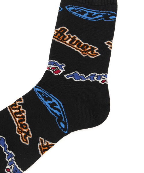 AVIREX（アヴィレックス）の「《直営店限定》50th PATTERN SOX / 50周年パターン 靴下 / AVIREX / アヴィレックス（ソックス/靴下・メンズ・ブラック・FREE）」の7枚目の写真