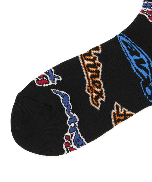 AVIREX（アヴィレックス）の「《直営店限定》50th PATTERN SOX / 50周年パターン 靴下 / AVIREX / アヴィレックス（ソックス/靴下・メンズ・ブラック・FREE）」の6枚目の写真