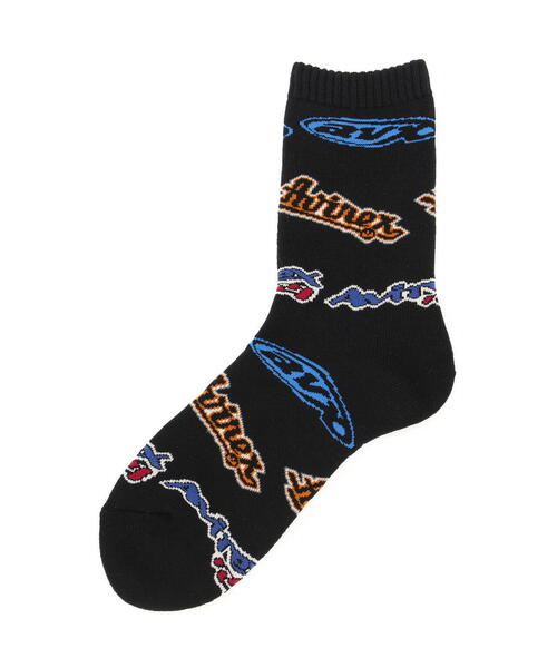 AVIREX（アヴィレックス）の「《直営店限定》50th PATTERN SOX / 50周年パターン 靴下 / AVIREX / アヴィレックス（ソックス/靴下・メンズ・ブラック・FREE）」の10枚目の写真