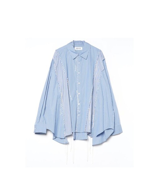 DISCOVERED（ディスカバード）の「DOCKING WIDE LOOPING SHIRTS（シャツ/ブラウス・メンズ・ブルー系その他/ブラック/ホワイト・SMALL/LARGE）」の3枚目の写真